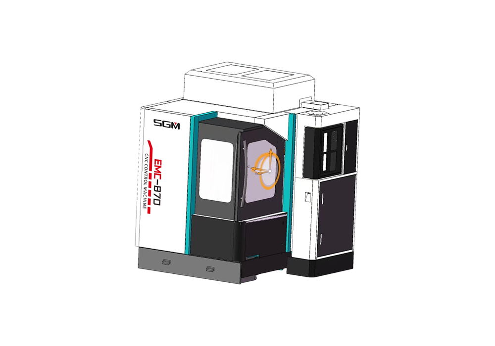 آلة النقش والطحن ذات القدرة على التصنيع فائق الدقة EMC-870